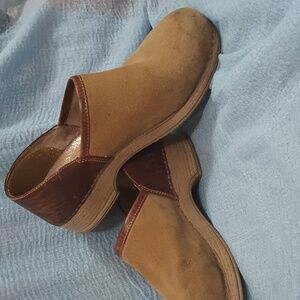 Dansko leather clogs